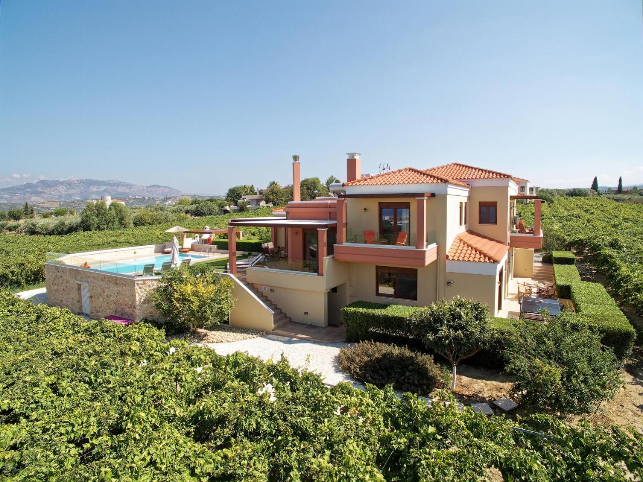 Cretan Vineyard Hill Villa Kato Kalesia Exterior photo